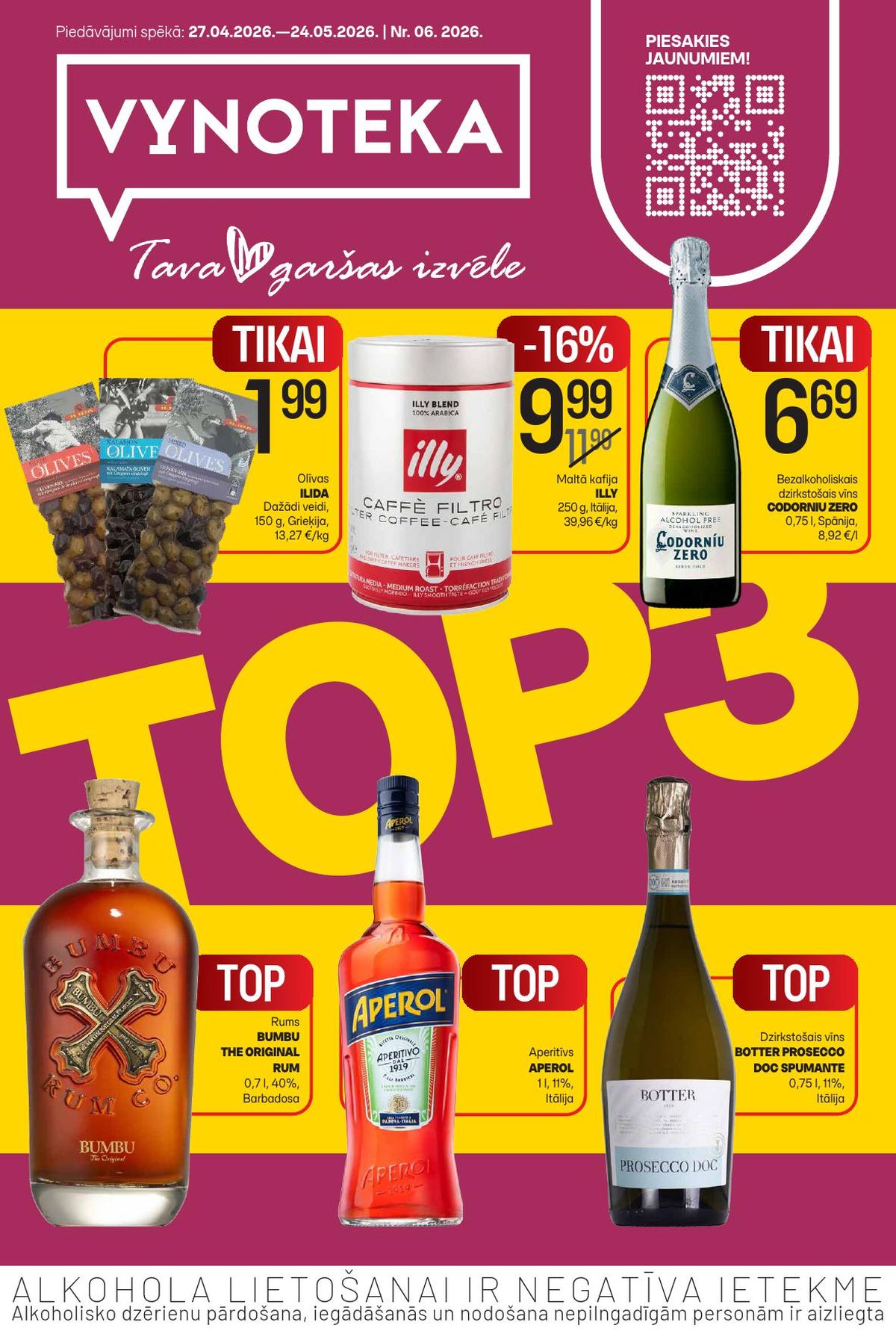 vynoteka - VYNOTEKA (27.04.2026 - 24.05.2026) - page: 1