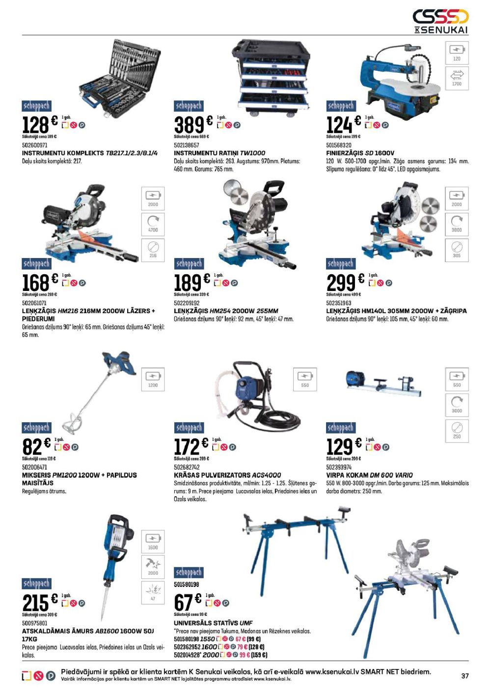 k-senukai - K SENUKAI - Instrumentu katalogs (11.09.2024 - 31.10.2024) - page: 37