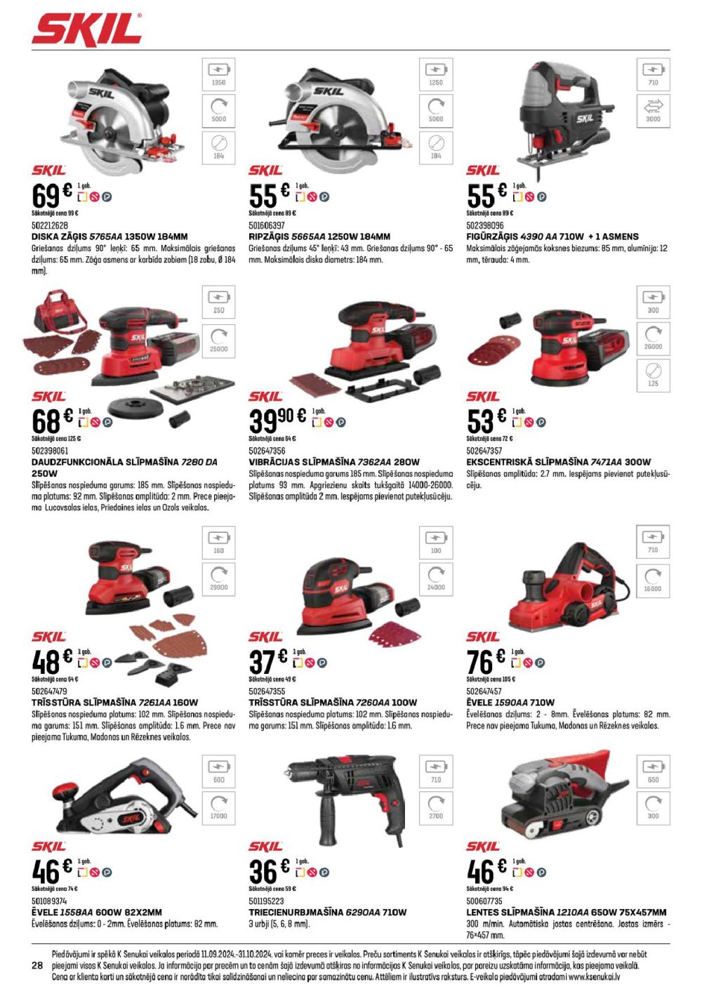 k-senukai - K SENUKAI - Instrumentu katalogs (11.09.2024 - 31.10.2024) - page: 28