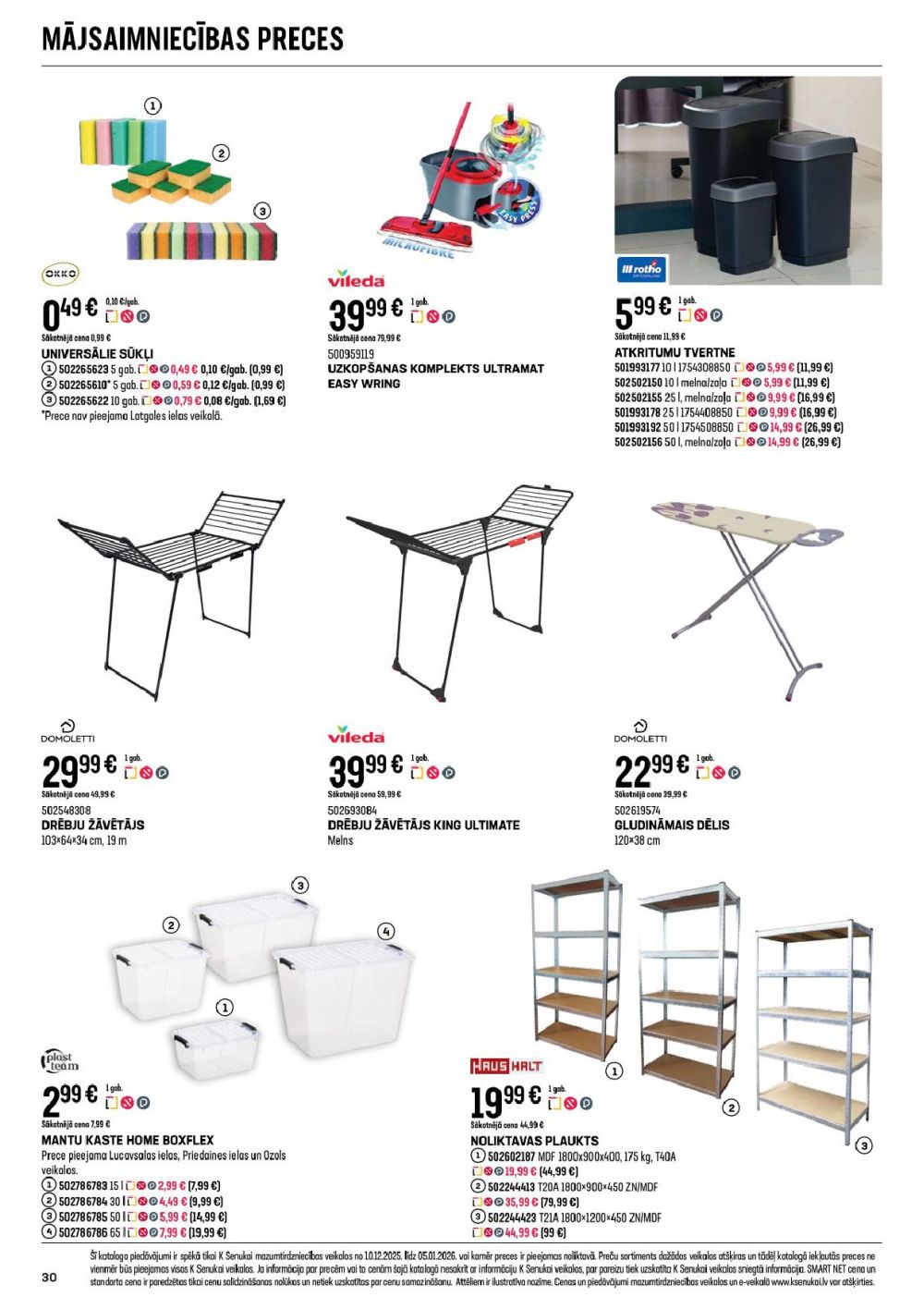 k-senukai - K SENUKAI (10.12.2025 - 05.01.2026) - page: 30