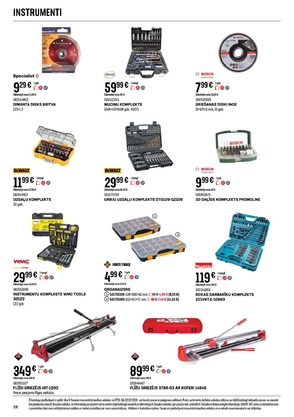 k-senukai - K SENUKAI (07.01.2026 - 02.02.2026) - page: 26