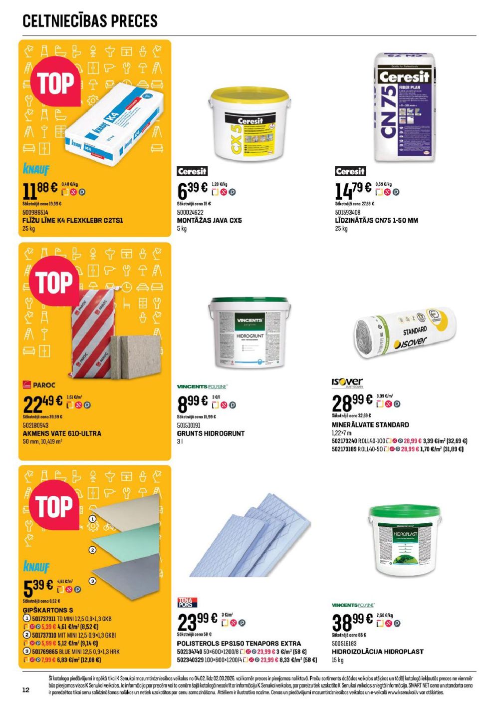 k-senukai - K SENUKAI (04.02.2026 - 02.03.2026) - page: 12