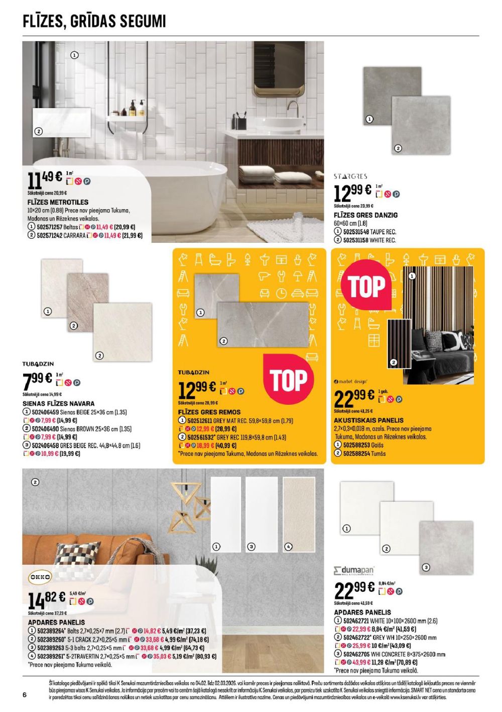 k-senukai - K SENUKAI (04.02.2026 - 02.03.2026) - page: 6