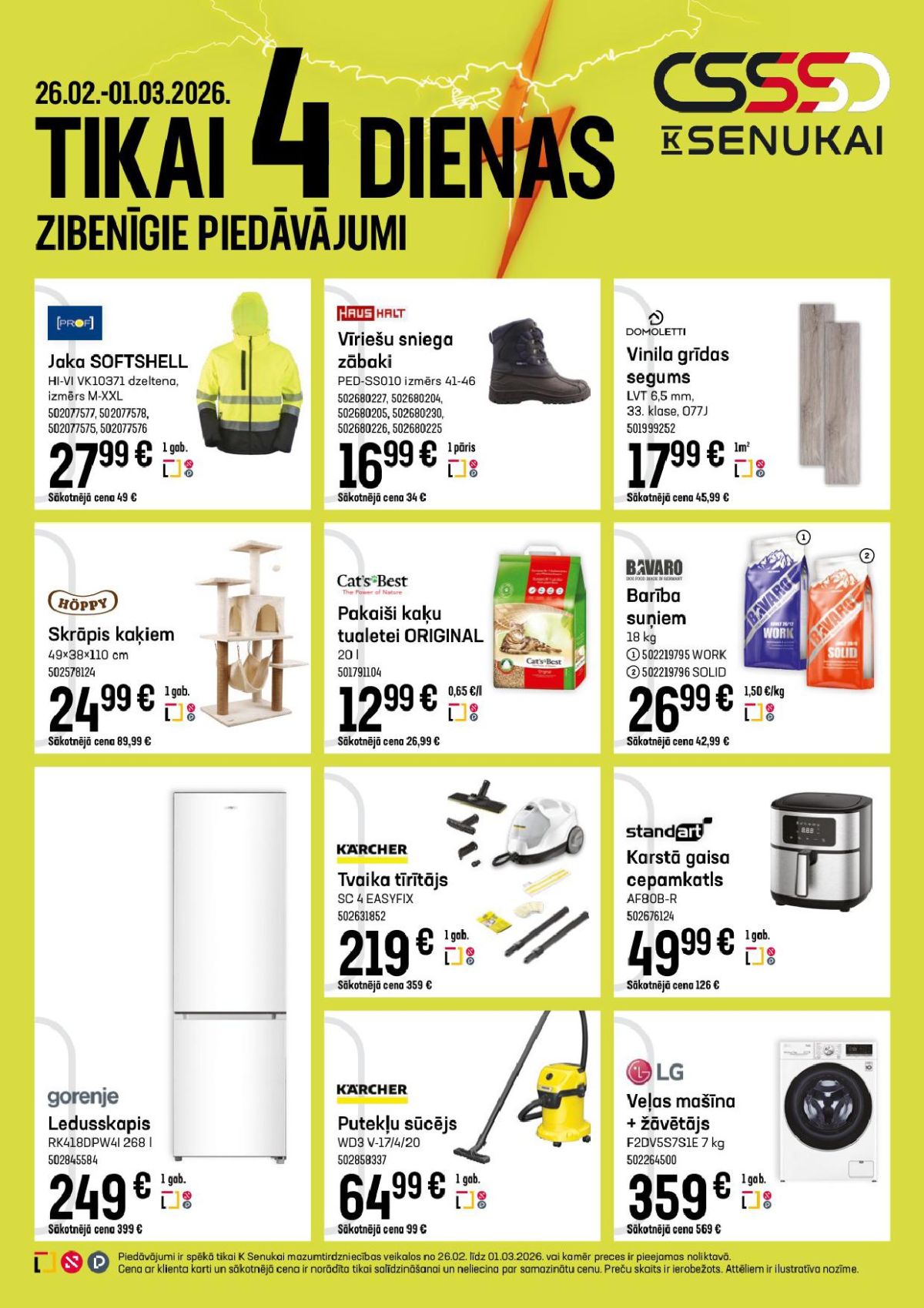 k-senukai - K SENUKAI (26.02.2026 - 01.03.2026) - page: 1