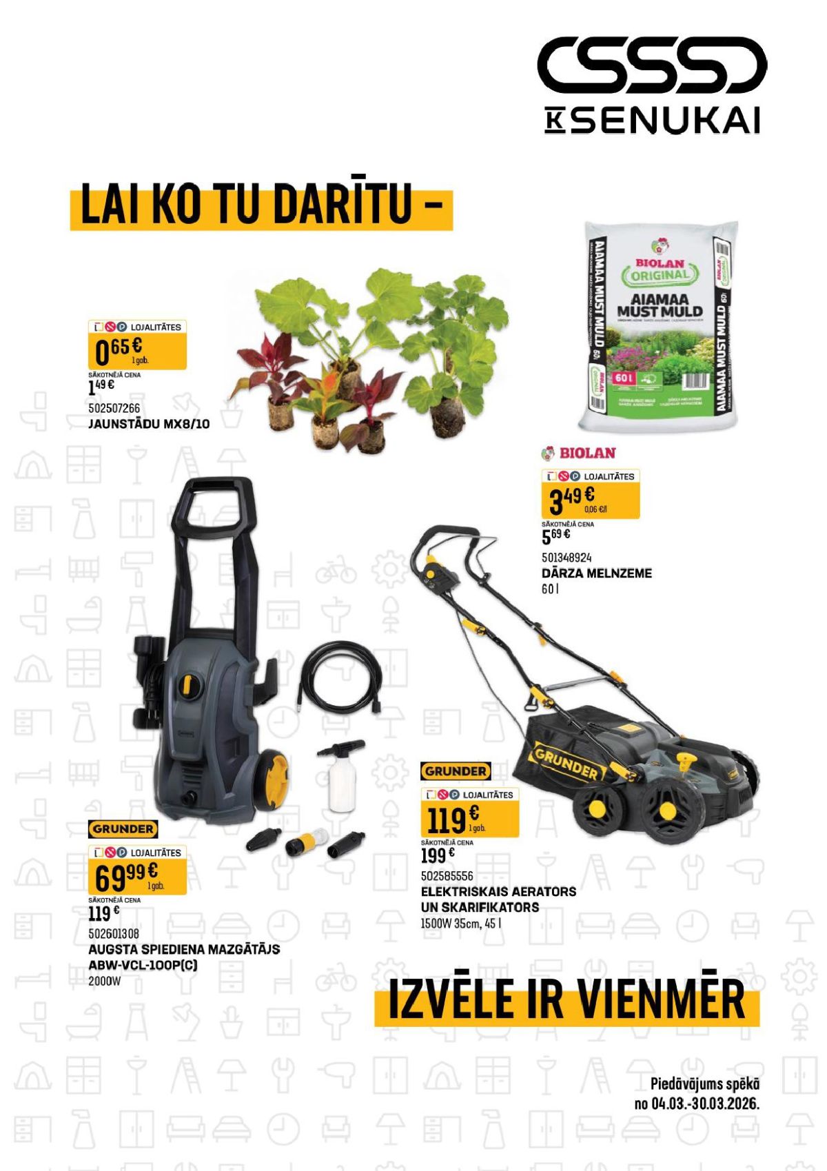 k-senukai - K SENUKAI (04.03.2026 - 30.03.2026) - page: 1