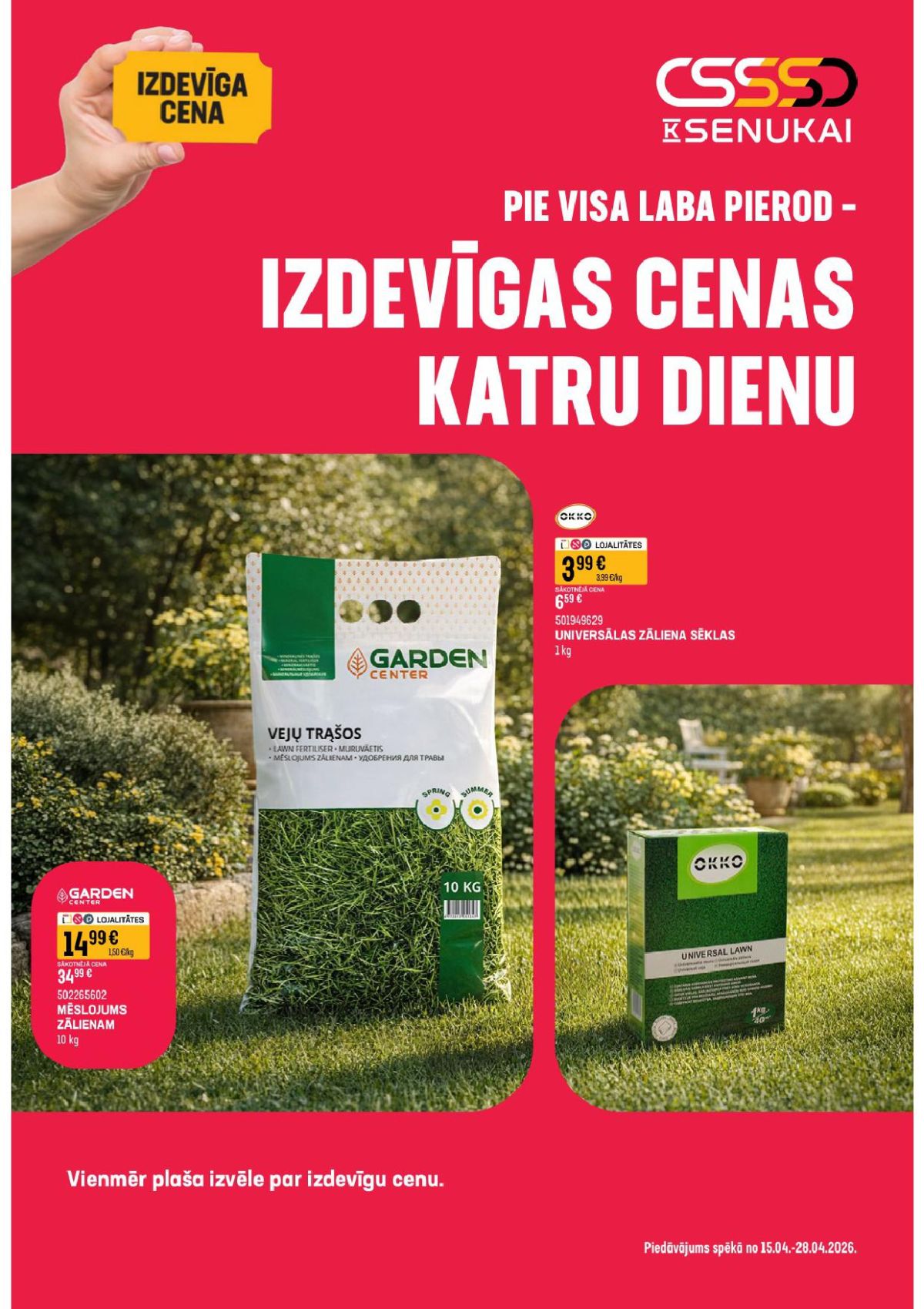 k-senukai - K SENUKAI (15.04.2026 - 28.04.2026)