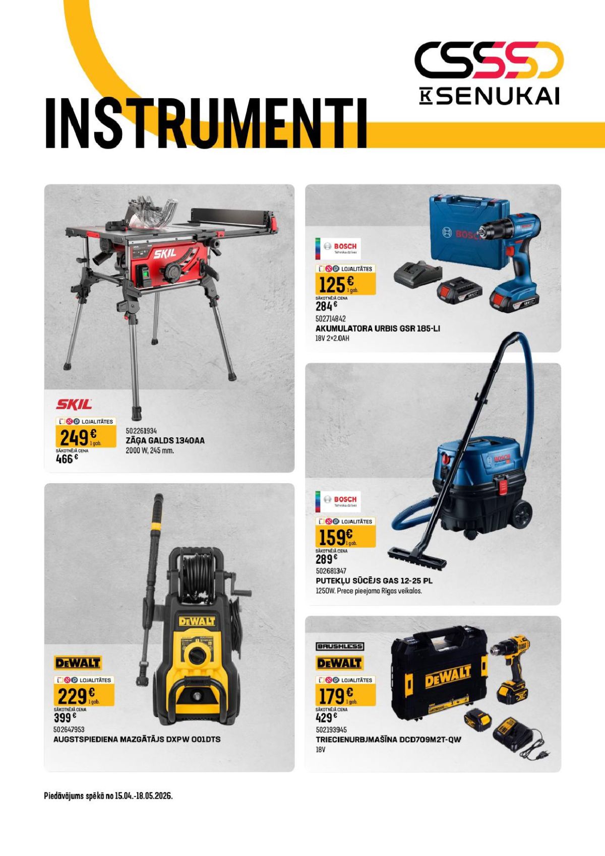 k-senukai - K SENUKAI (15.04.2026 - 18.05.2026) - page: 1