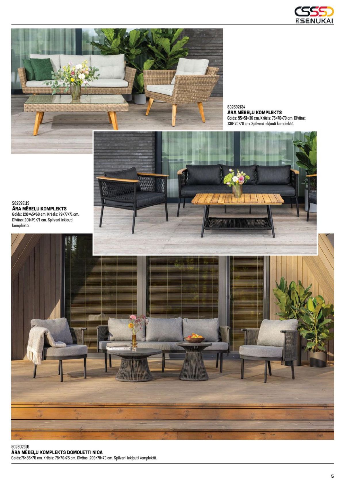 k-senukai - K SENUKAI - Dārza mēbeles 2026 - page: 3