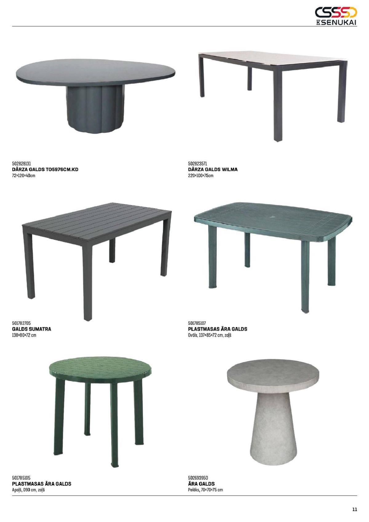 k-senukai - K SENUKAI - Dārza mēbeles 2026 - page: 6