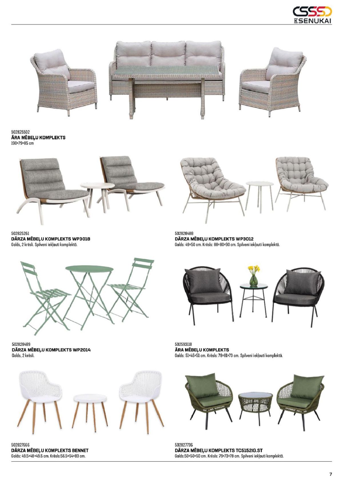 k-senukai - K SENUKAI - Dārza mēbeles 2026 - page: 4