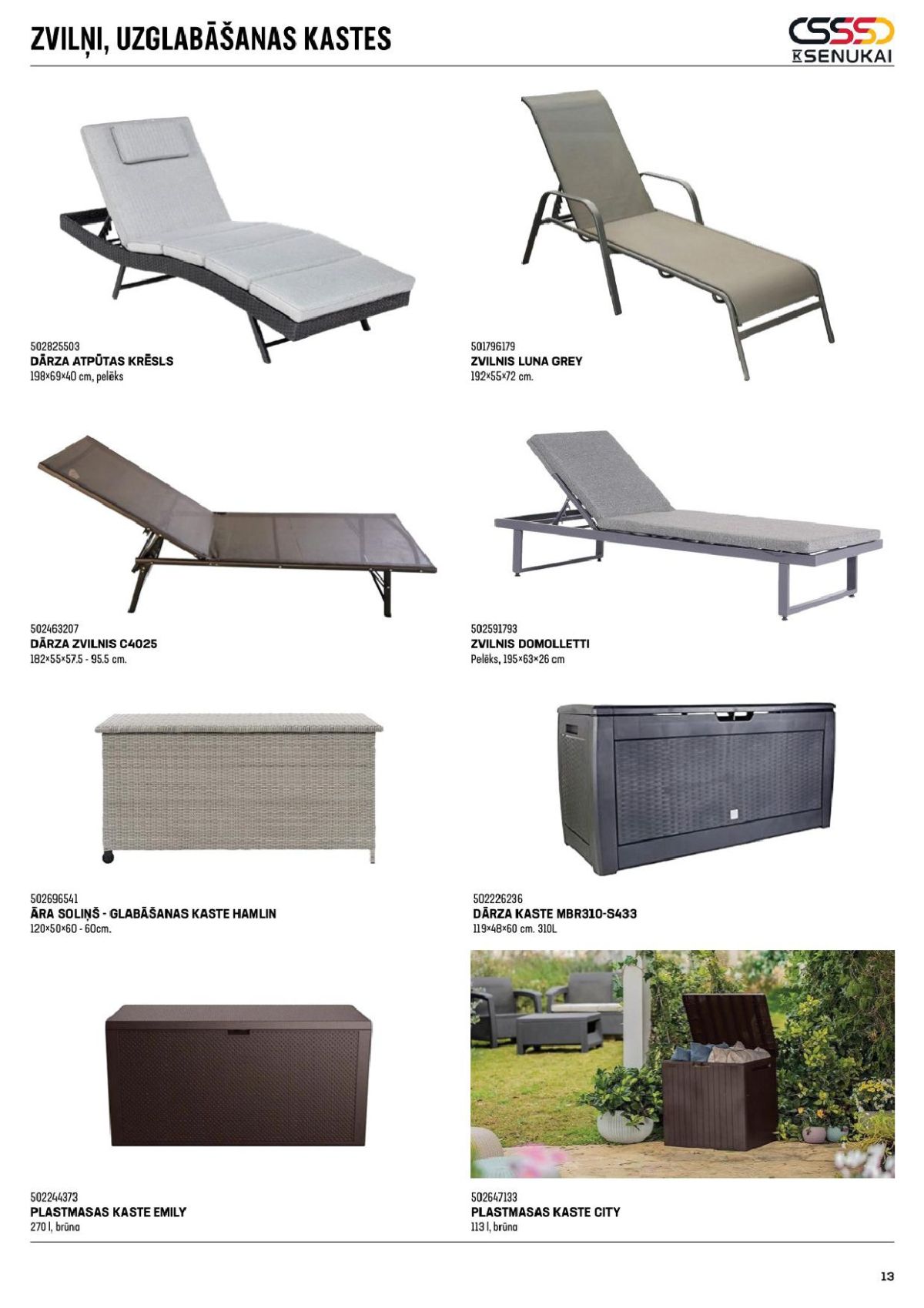 k-senukai - K SENUKAI - Dārza mēbeles 2026 - page: 7