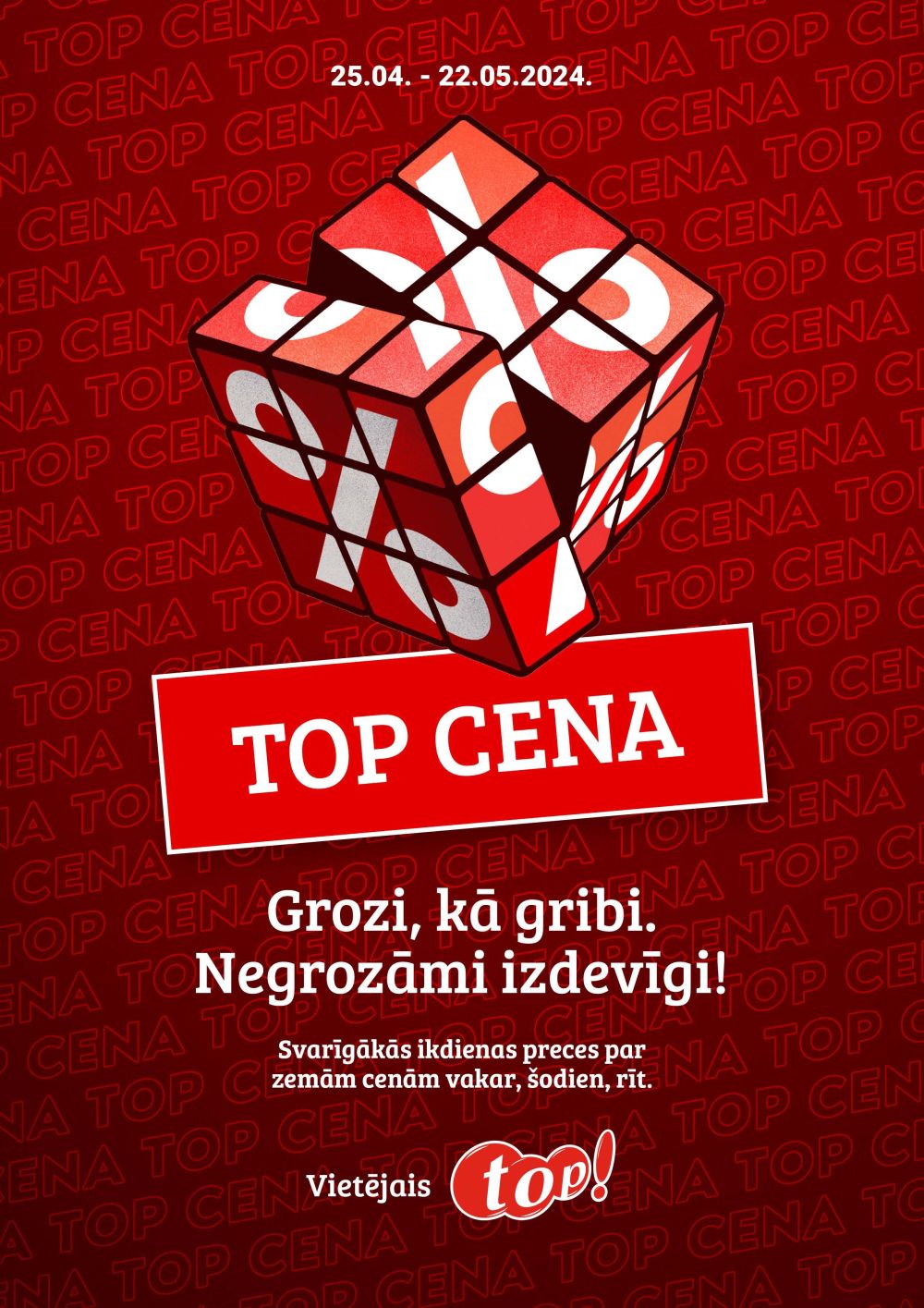 top - TOP! - TOP CENA buklets (25.04.2024 - 22.05.2024)
