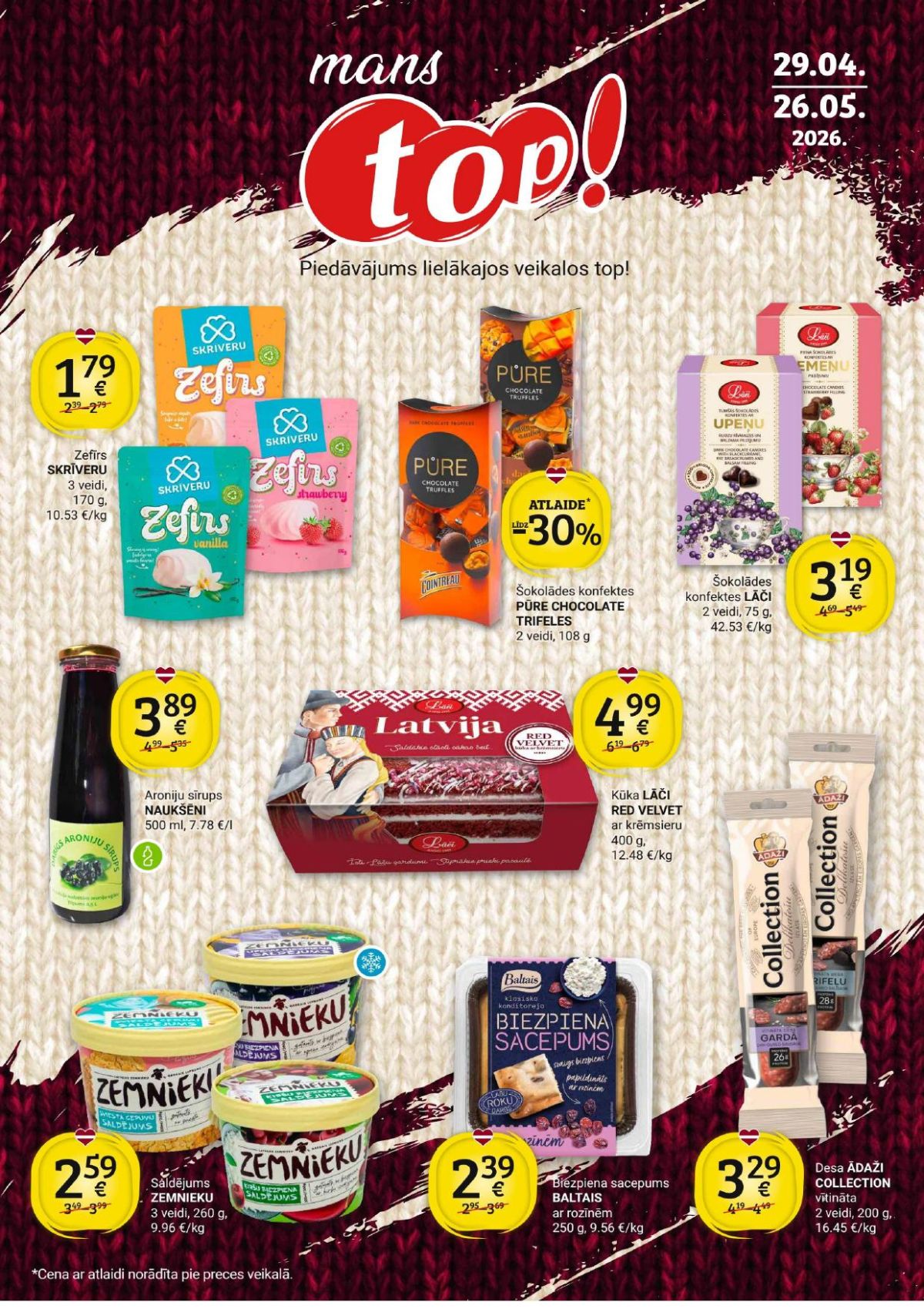 top - TOP! (29.04.2026 - 26.05.2026)