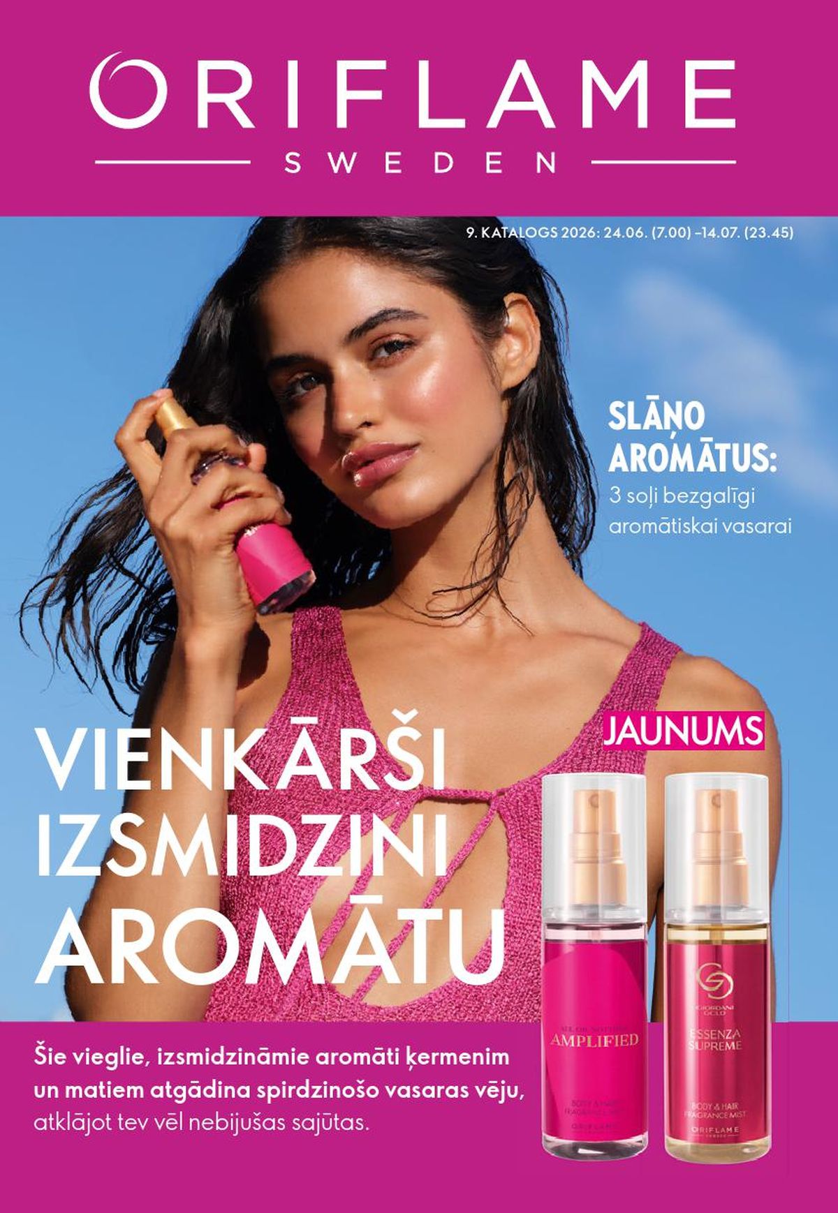oriflame - ORIFLAME - Katalogs 9 (24.06.2026 - 14.07.2026) - page: 1
