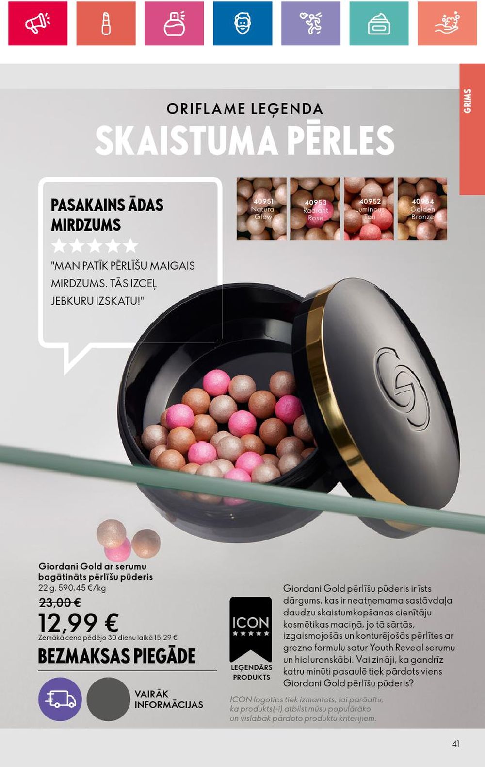 oriflame - ORIFLAME (18.04.2024 - 08.05.2024) - page: 41