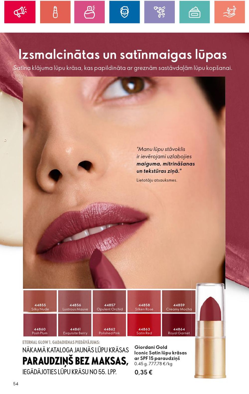 oriflame - ORIFLAME - Katalogs 14 (03 10 2024 - 23 10 2024) - page: 54