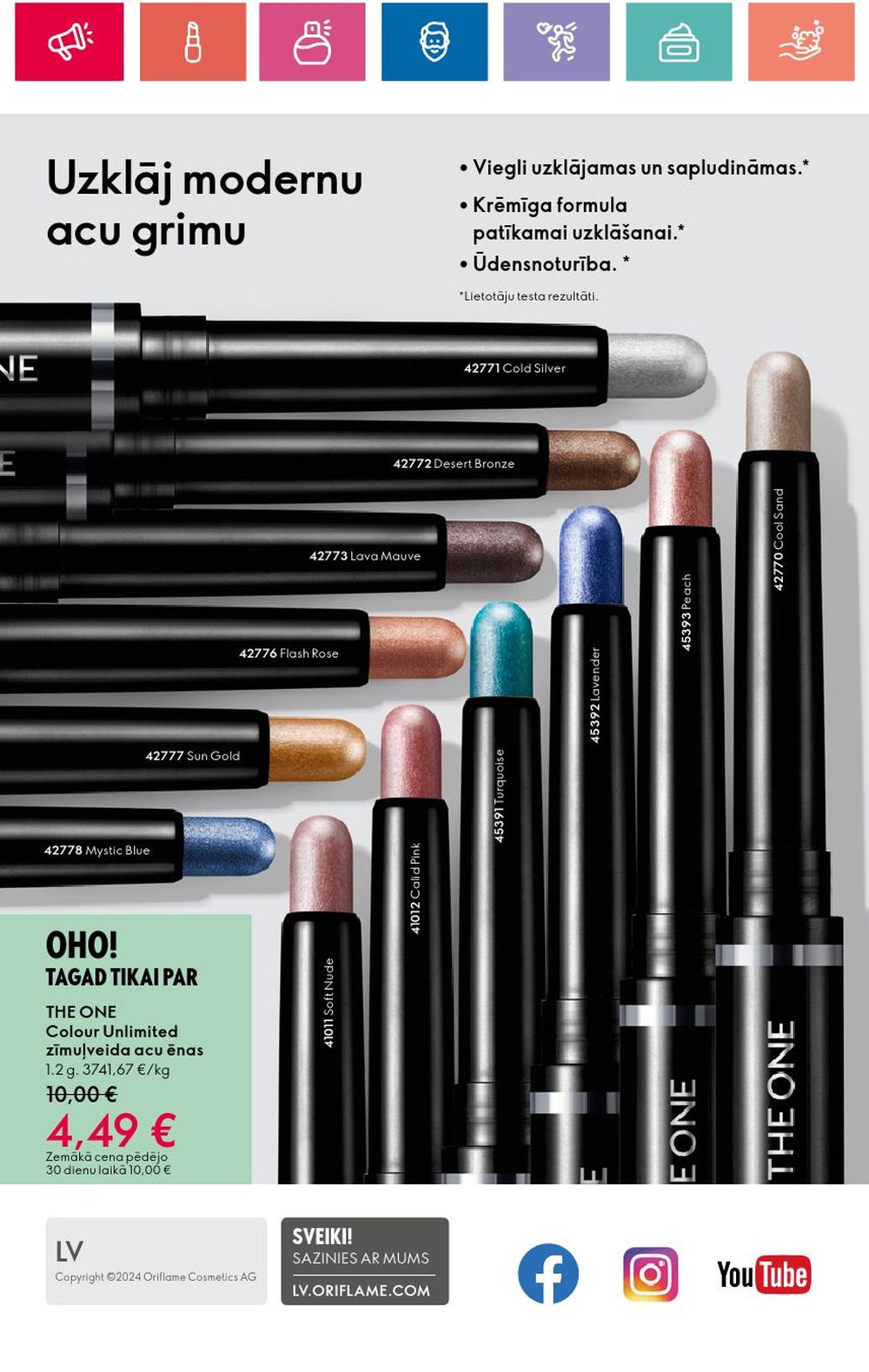 oriflame - ORIFLAME - Katalogs 14 (03 10 2024 - 23 10 2024) - page: 180