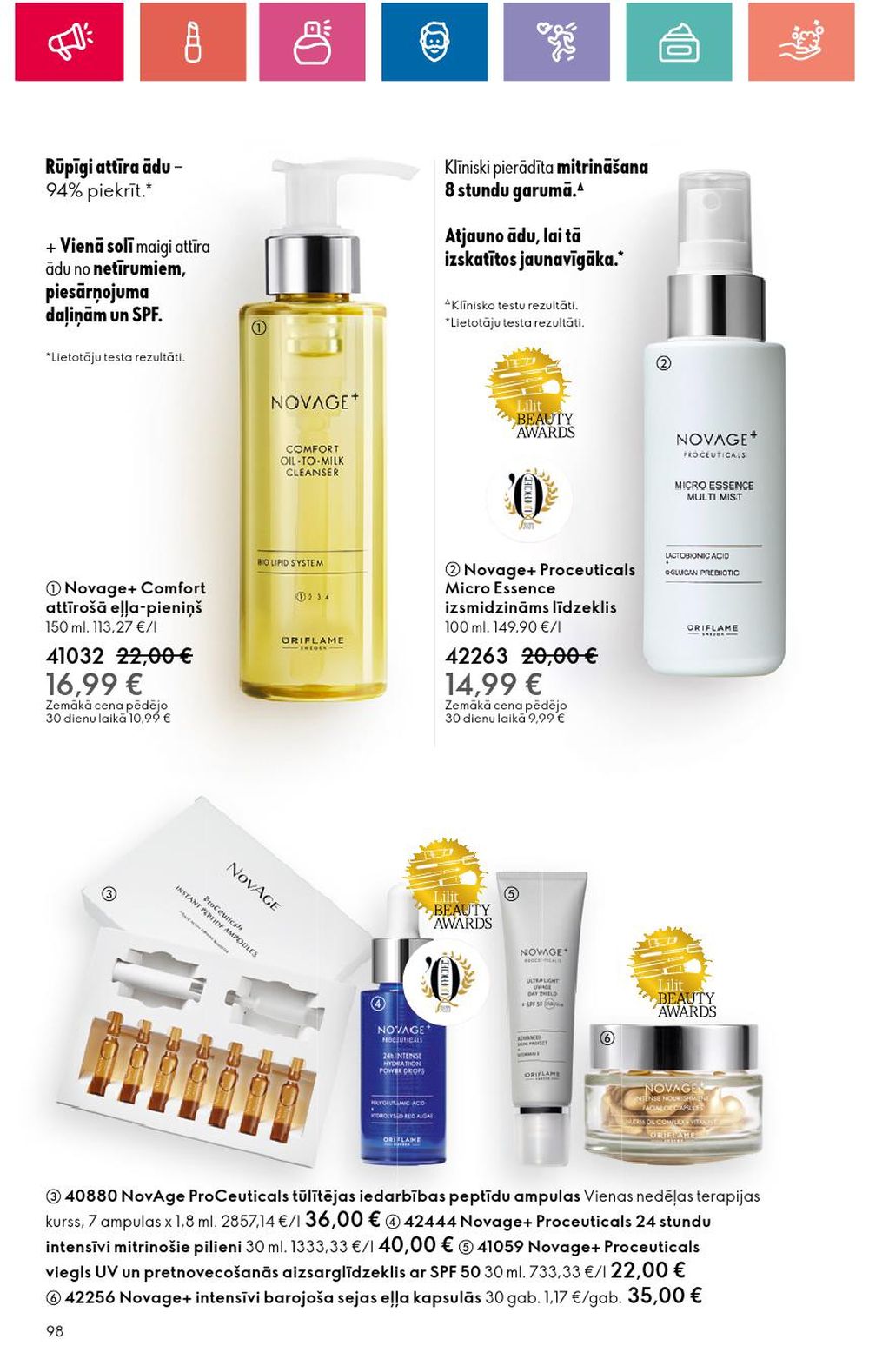 oriflame - ORIFLAME - Katalogs 15 (24 10 2024 - 13 11 2024) - page: 98