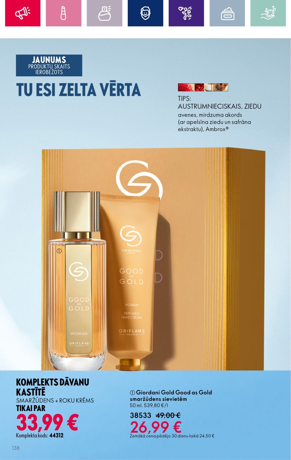 oriflame - ORIFLAME (29.11.2023 - 19.12.2023) - page: 138