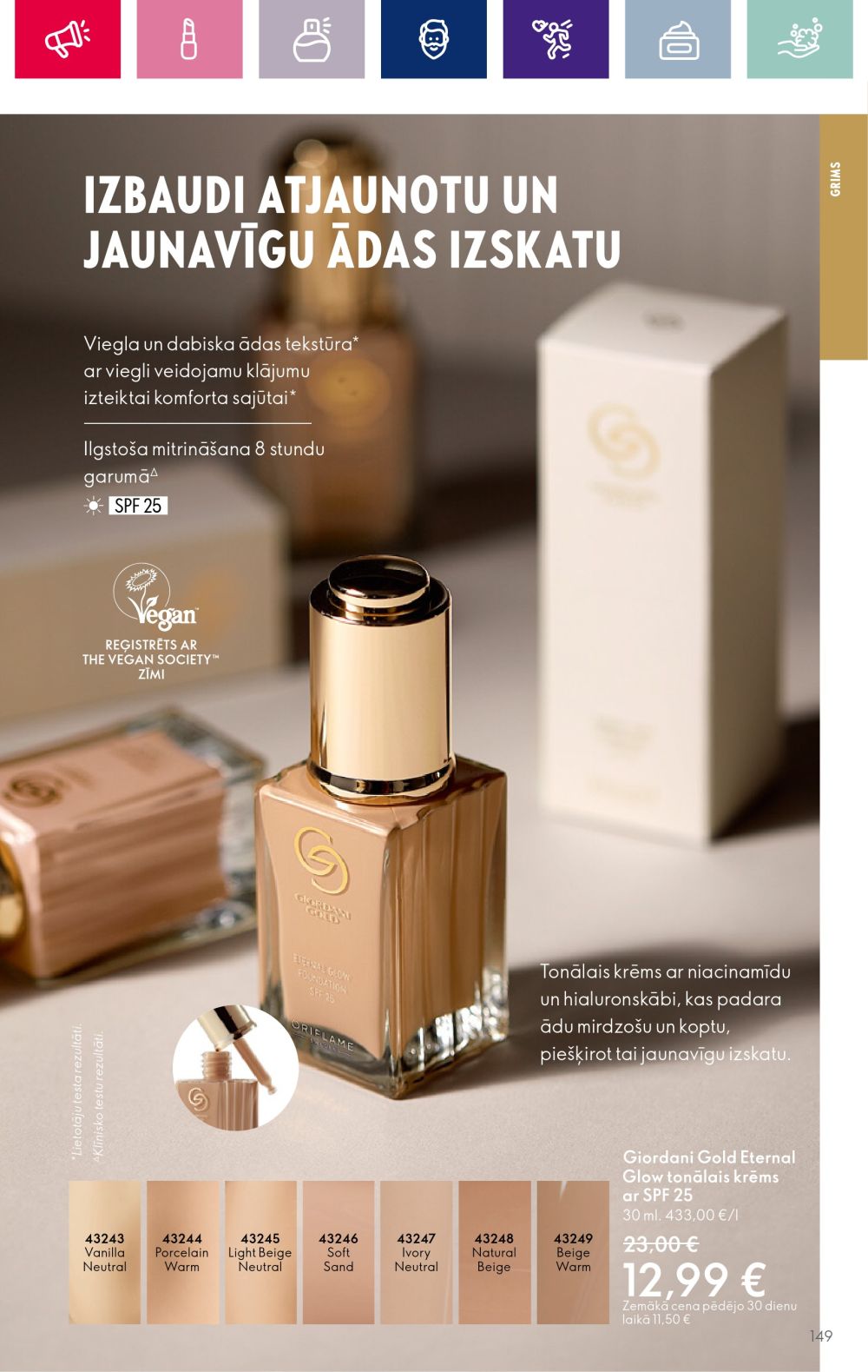 oriflame - ORIFLAME (29.11.2023 - 19.12.2023) - page: 149