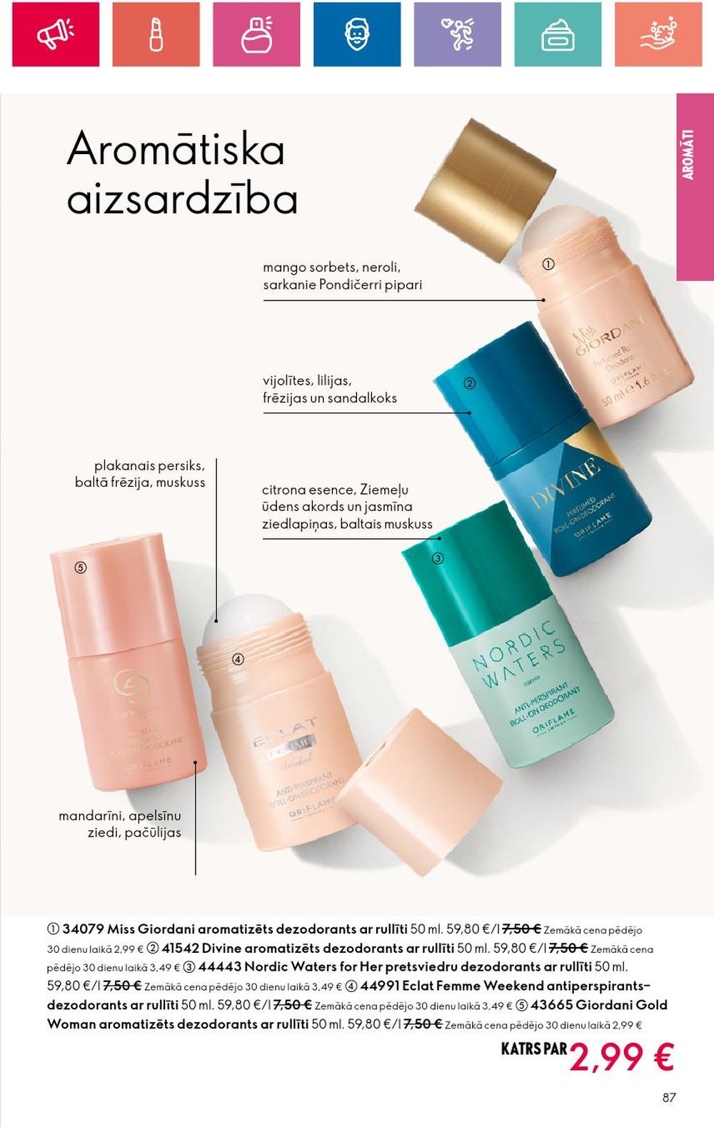 oriflame - ORIFLAME - Katalogs 17 (05 12 2024 - 04 01 2025) - page: 87