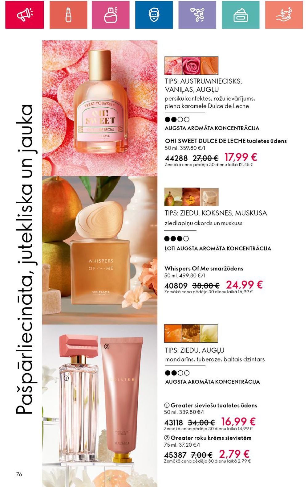 oriflame - ORIFLAME - Katalogs 17 (05 12 2024 - 04 01 2025) - page: 76