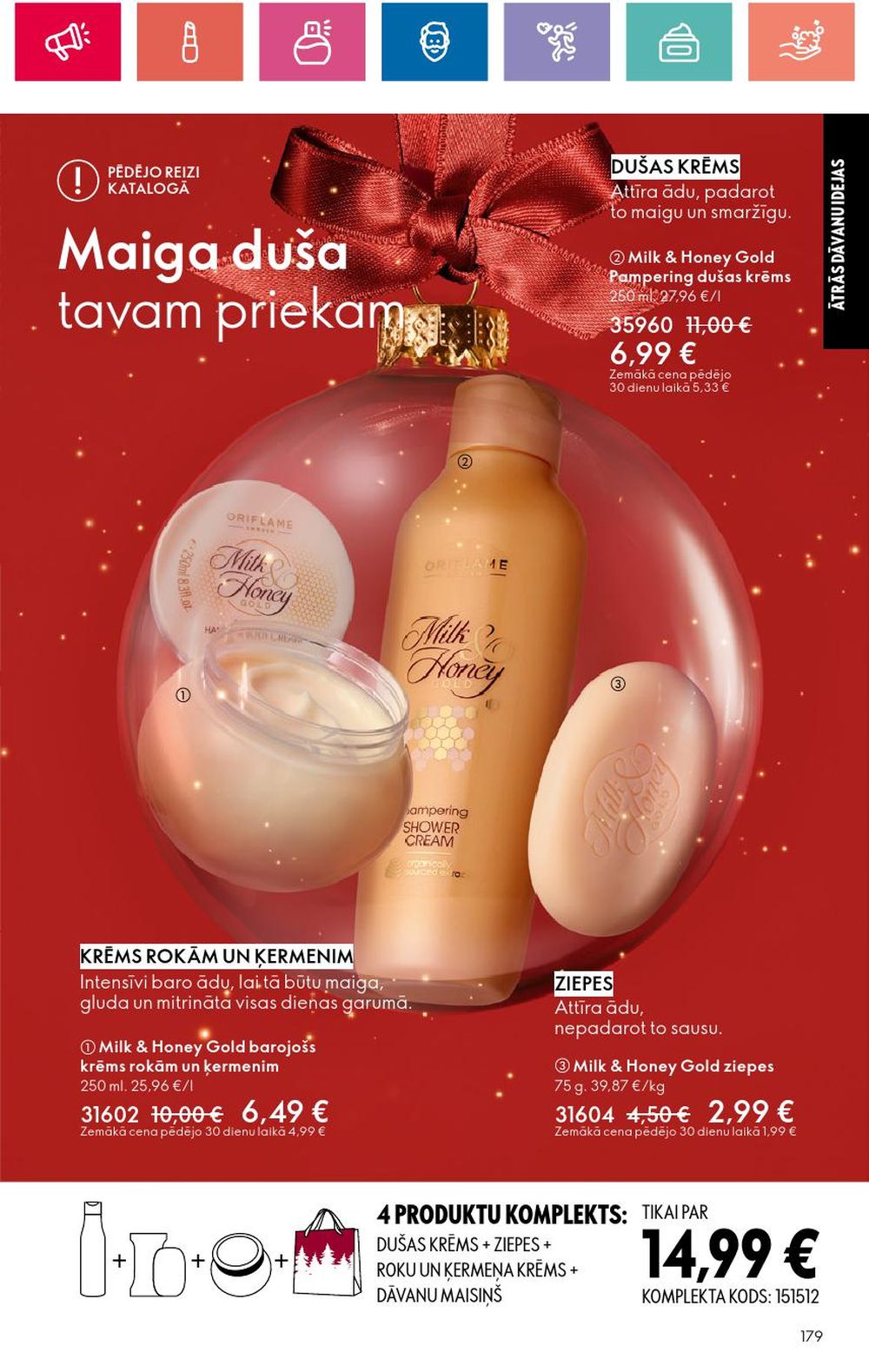 oriflame - ORIFLAME - Katalogs 17 (05 12 2024 - 04 01 2025) - page: 179