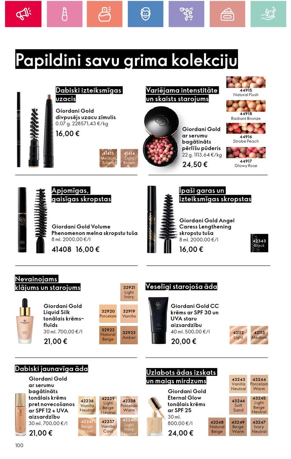 oriflame - ORIFLAME - Katalogs 1 (05 01 2025 - 25 01 2025) - page: 100