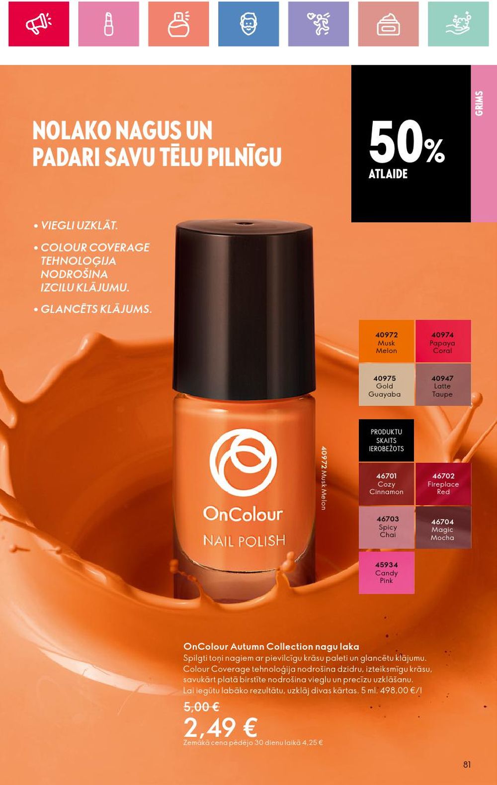 oriflame - ORIFLAME - Katalogs 1 (05 01 2025 - 25 01 2025) - page: 81