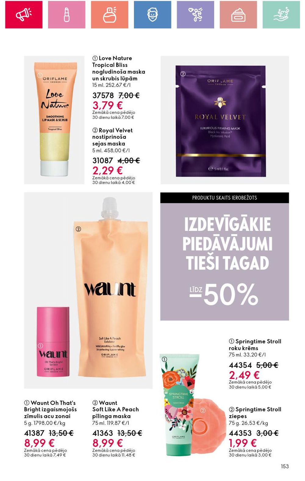 oriflame - ORIFLAME - Katalogs 1 (05 01 2025 - 25 01 2025) - page: 153