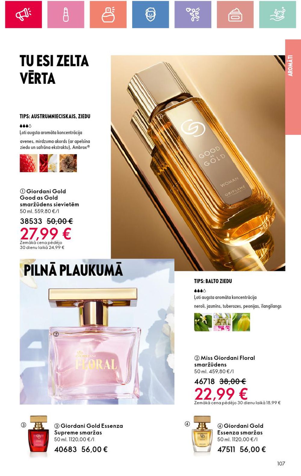 oriflame - ORIFLAME - Katalogs 1 (05 01 2025 - 25 01 2025) - page: 107