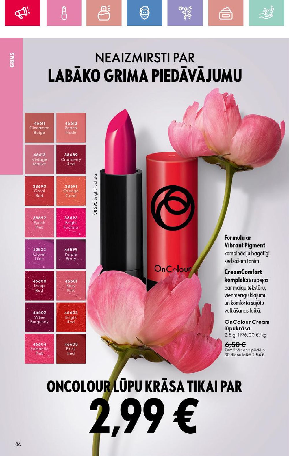 oriflame - ORIFLAME - Katalogs 3 (16 02 2025 - 08 03 2025) - page: 86