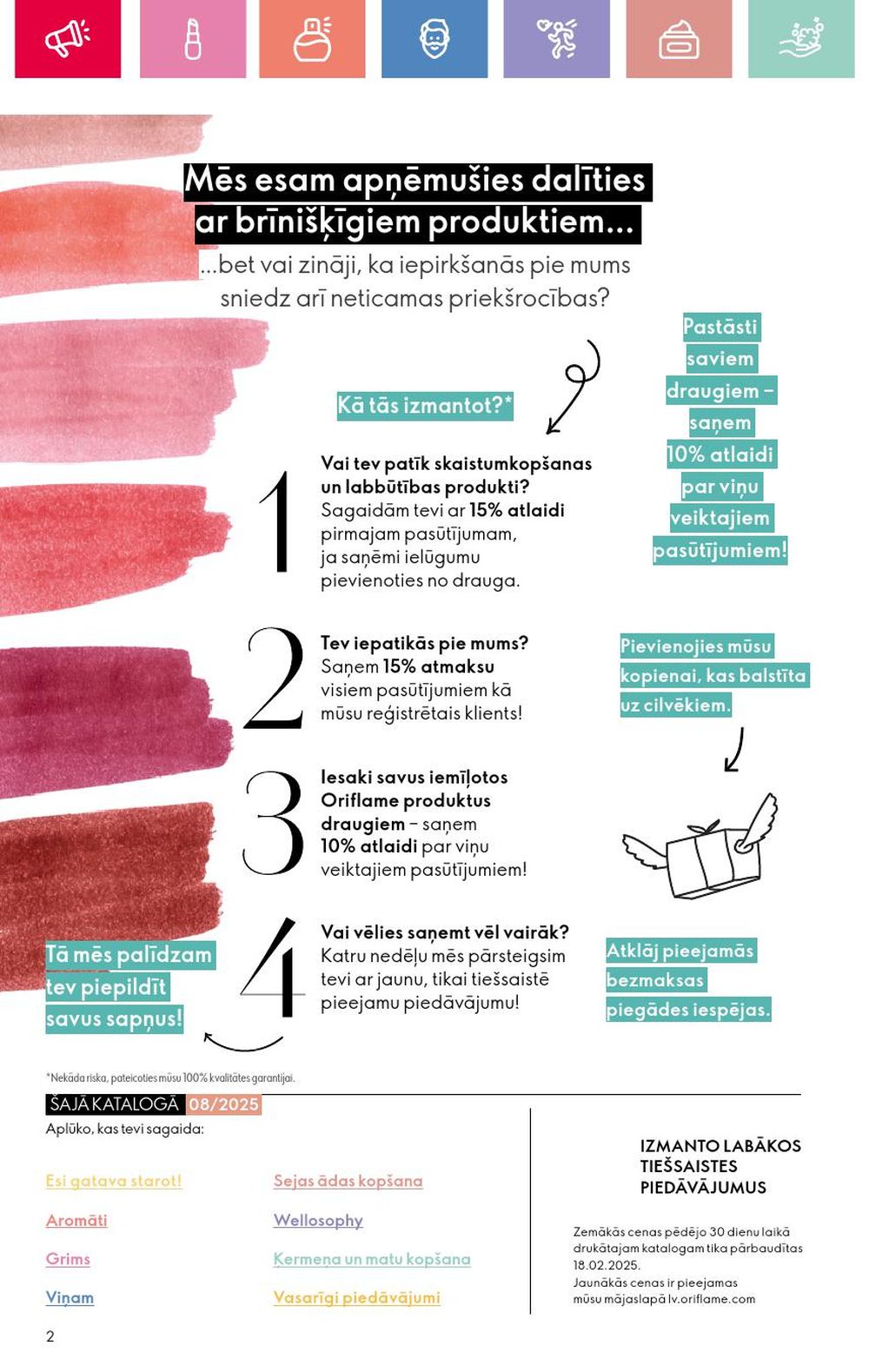 oriflame - ORIFLAME - Katalogs 8 (01 06 2025 - 21 06 2025) - page: 2 oriflame - ORIFLAME - Katalogs 8 (01 06 2025 - 21 06 2025) - page: 2
