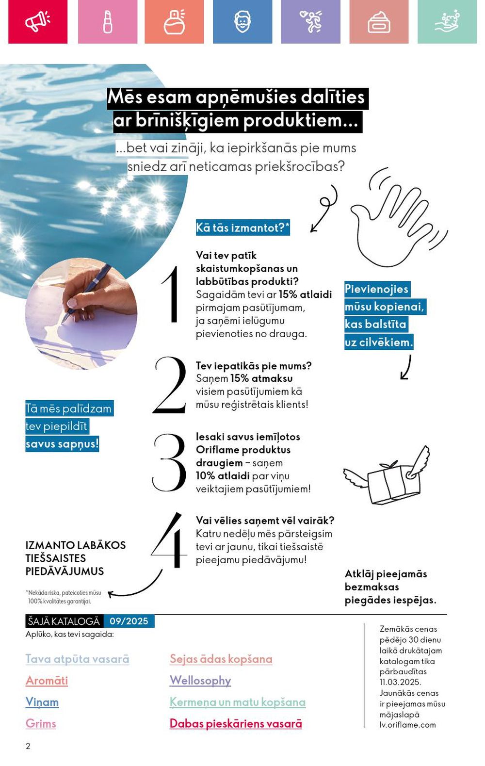 oriflame - ORIFLAME - Katalogs 9 (22 06 2025 - 12 07 2025) - page: 2