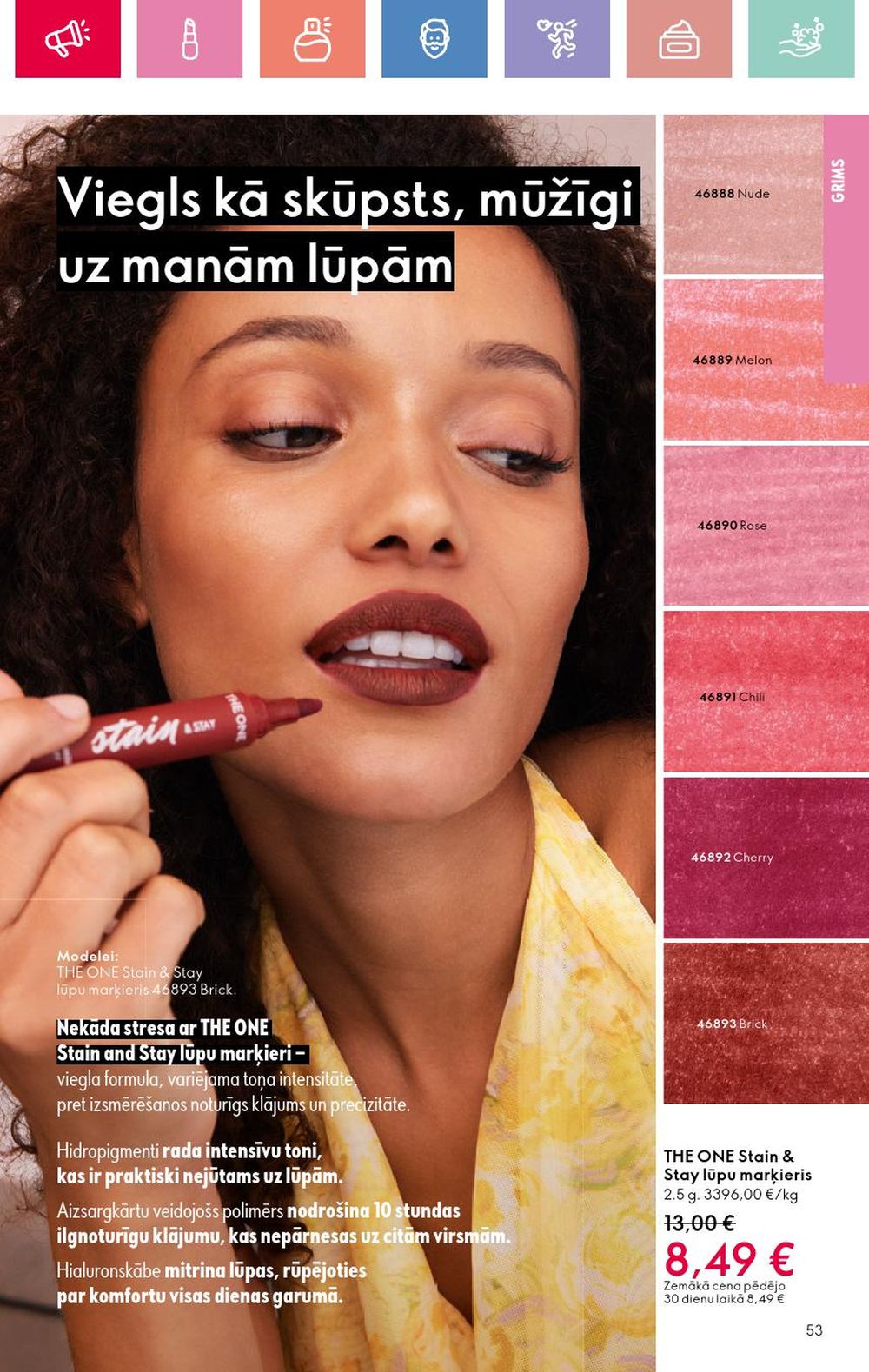 oriflame - ORIFLAME - Katalogs 10 (13.07.2025 - 02.08.2025) - page: 53 oriflame - ORIFLAME - Katalogs 10 (13.07.2025 - 02.08.2025) - page: 53