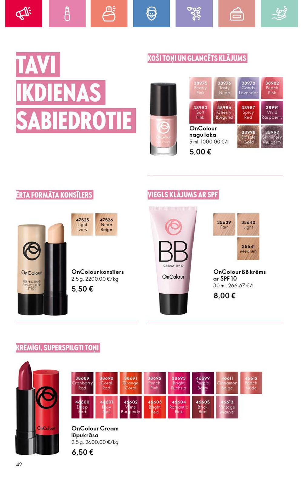 oriflame - ORIFLAME - Katalogs 10 (13.07.2025 - 02.08.2025) - page: 42 oriflame - ORIFLAME - Katalogs 10 (13.07.2025 - 02.08.2025) - page: 42