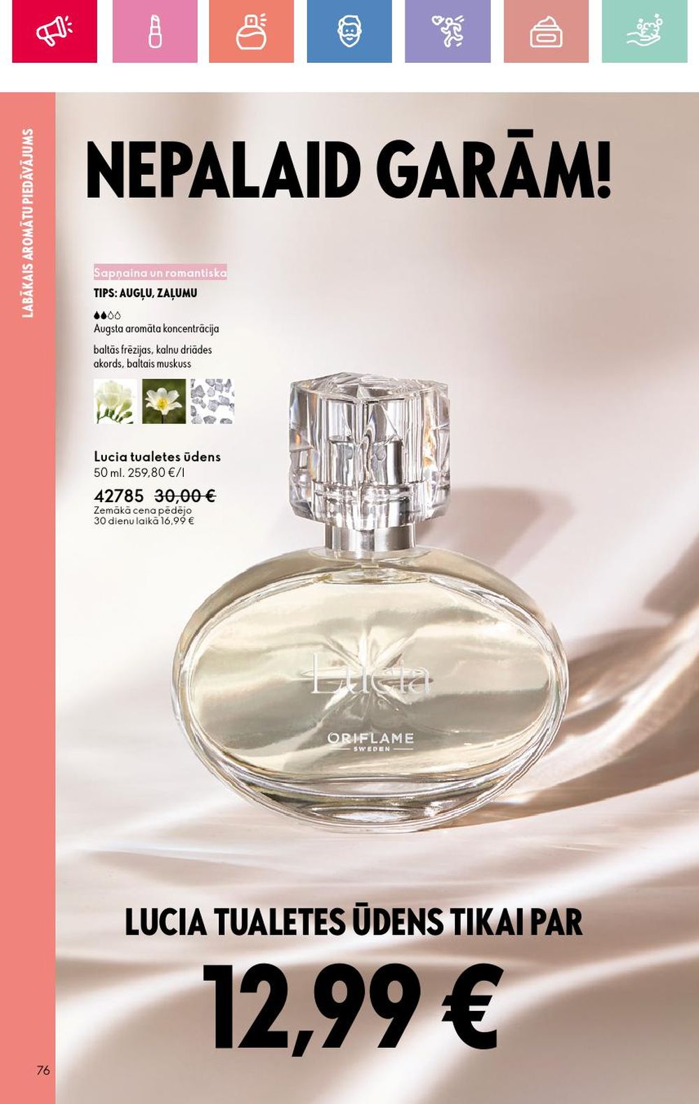 oriflame - ORIFLAME - Katalogs 10 (13.07.2025 - 02.08.2025) - page: 76 oriflame - ORIFLAME - Katalogs 10 (13.07.2025 - 02.08.2025) - page: 76