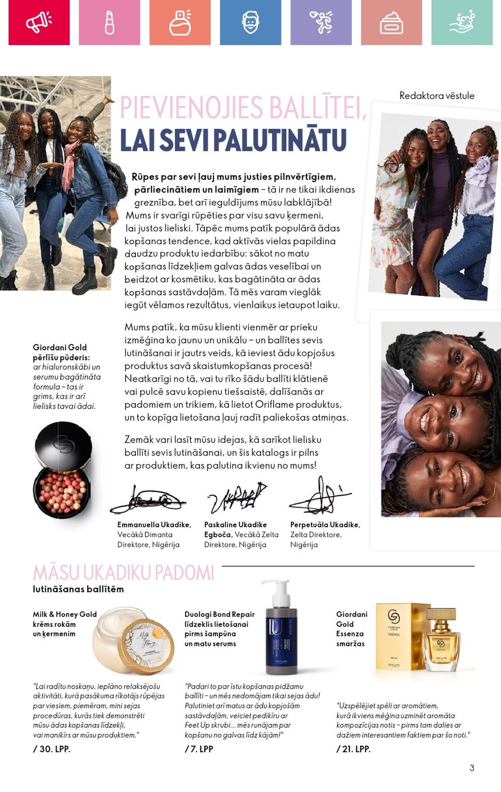 oriflame - ORIFLAME - Katalogs 11 (03.08.2025 - 23.08.2025) - page: 3 oriflame - ORIFLAME - Katalogs 11 (03.08.2025 - 23.08.2025) - page: 3