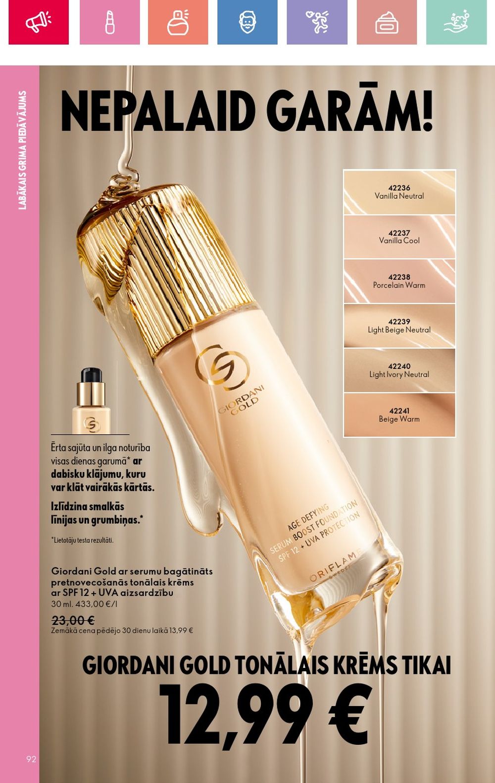 oriflame - ORIFLAME - Katalogs 11 (03.08.2025 - 23.08.2025) - page: 92 oriflame - ORIFLAME - Katalogs 11 (03.08.2025 - 23.08.2025) - page: 92