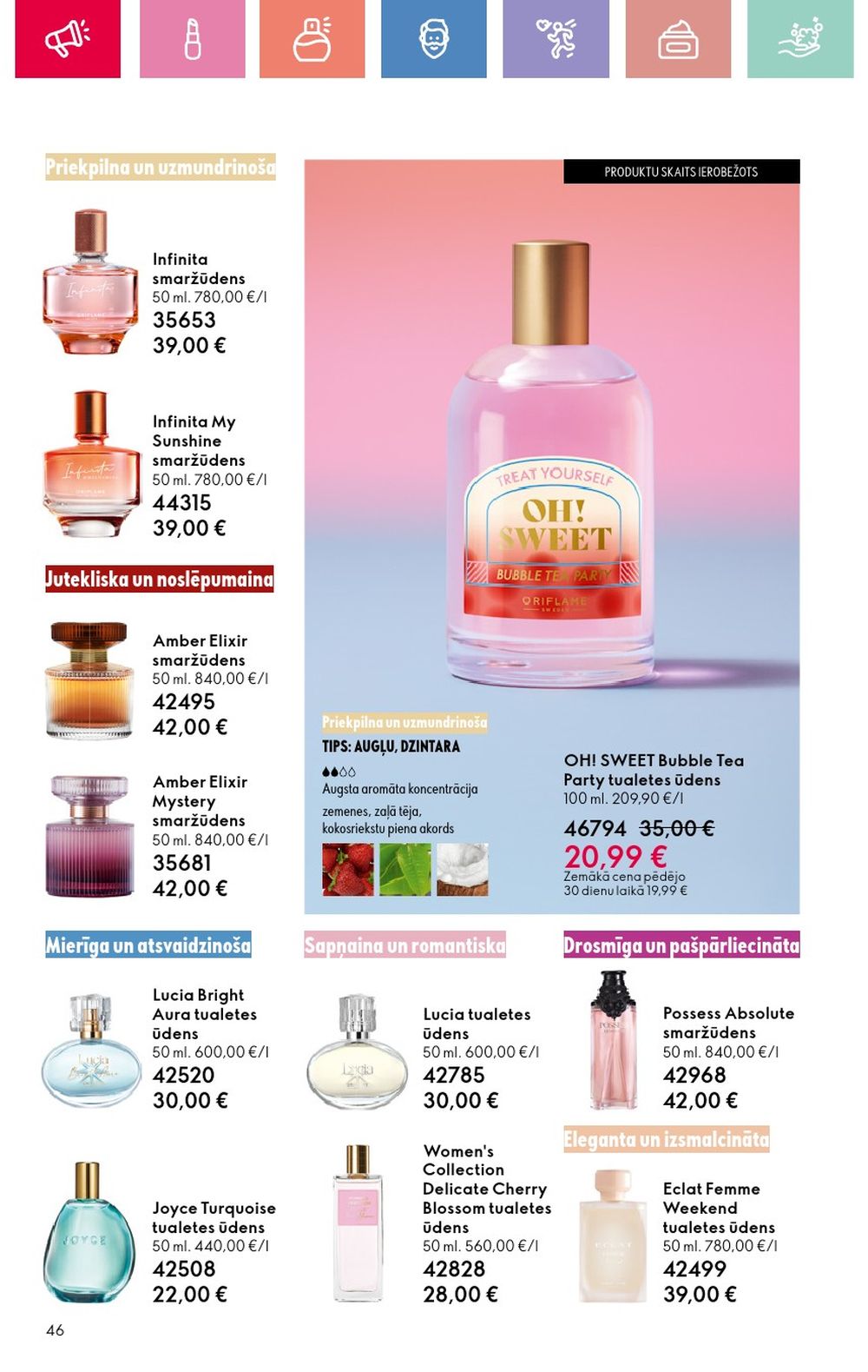 oriflame - ORIFLAME - Katalogs 11 (03.08.2025 - 23.08.2025) - page: 46 oriflame - ORIFLAME - Katalogs 11 (03.08.2025 - 23.08.2025) - page: 46