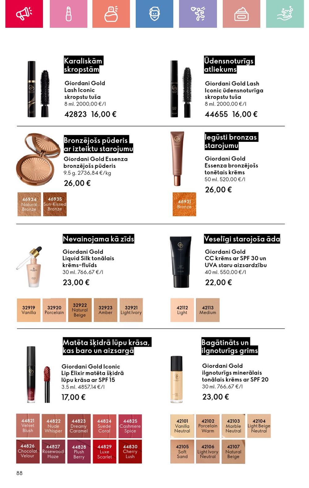 oriflame - ORIFLAME - Katalogs 11 (03.08.2025 - 23.08.2025) - page: 88 oriflame - ORIFLAME - Katalogs 11 (03.08.2025 - 23.08.2025) - page: 88