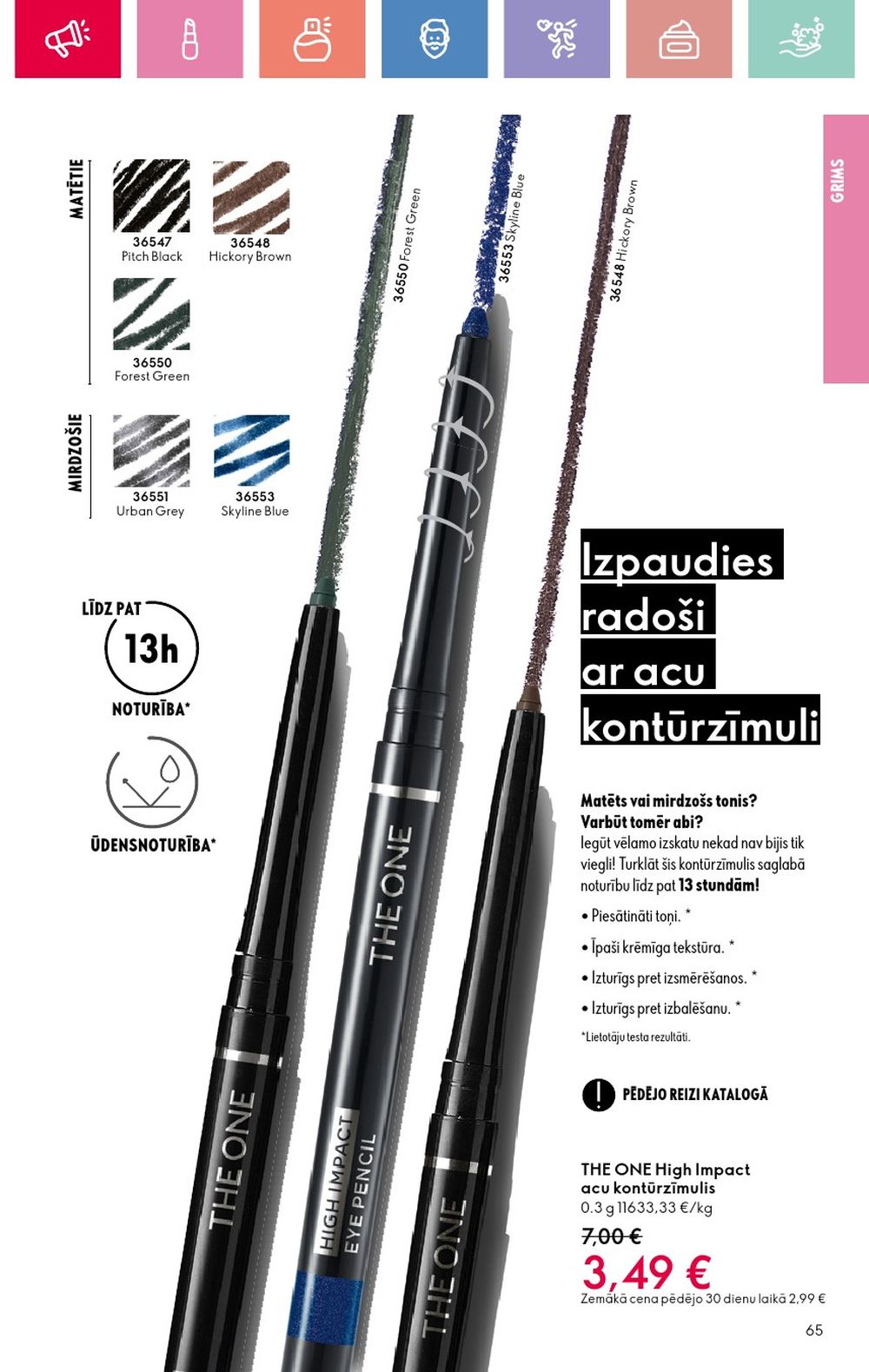 oriflame - ORIFLAME - Katalogs 11 (03.08.2025 - 23.08.2025) - page: 65 oriflame - ORIFLAME - Katalogs 11 (03.08.2025 - 23.08.2025) - page: 65