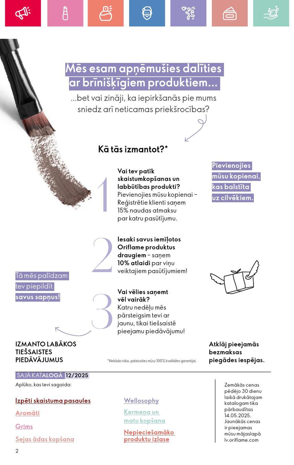oriflame - ORIFLAME - Katalogs 12 (24.08.2025 - 13.09.2025) - page: 2 oriflame - ORIFLAME - Katalogs 12 (24.08.2025 - 13.09.2025) - page: 2