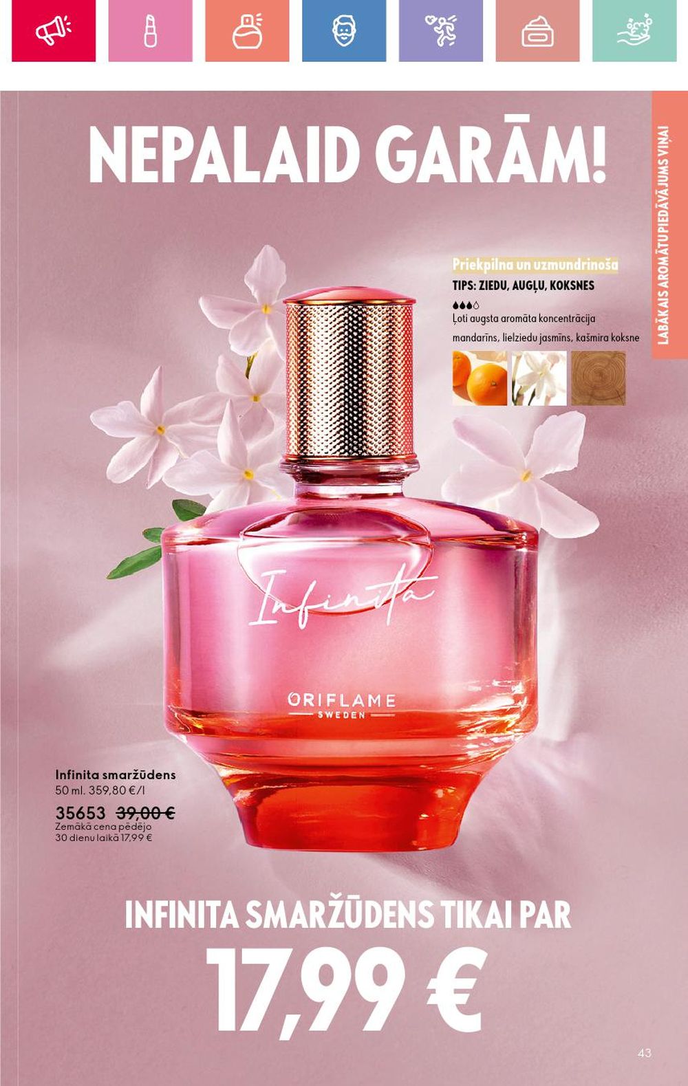 oriflame - ORIFLAME - Katalogs 12 (24.08.2025 - 13.09.2025) - page: 43 oriflame - ORIFLAME - Katalogs 12 (24.08.2025 - 13.09.2025) - page: 43