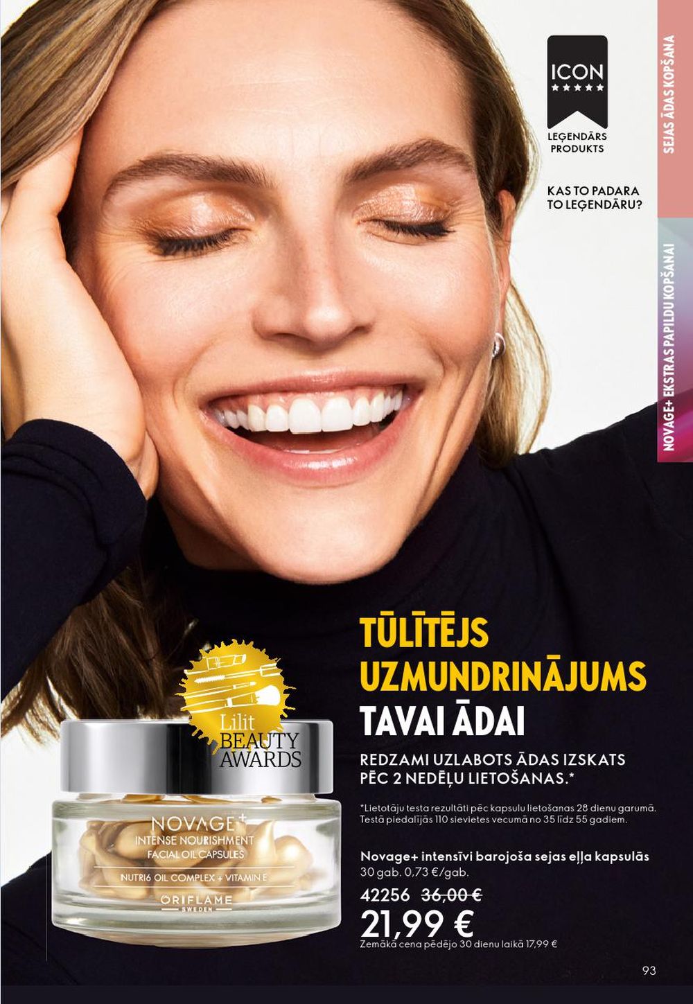 oriflame - ORIFLAME - Katalogs 14 (08.10.2025 - 28.10.2025) - page: 93 oriflame - ORIFLAME - Katalogs 14 (08.10.2025 - 28.10.2025) - page: 93