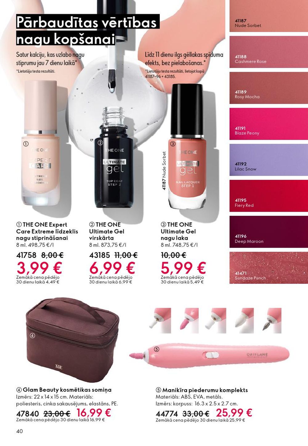 oriflame - ORIFLAME - Katalogs 14 (08.10.2025 - 28.10.2025) - page: 40 oriflame - ORIFLAME - Katalogs 14 (08.10.2025 - 28.10.2025) - page: 40