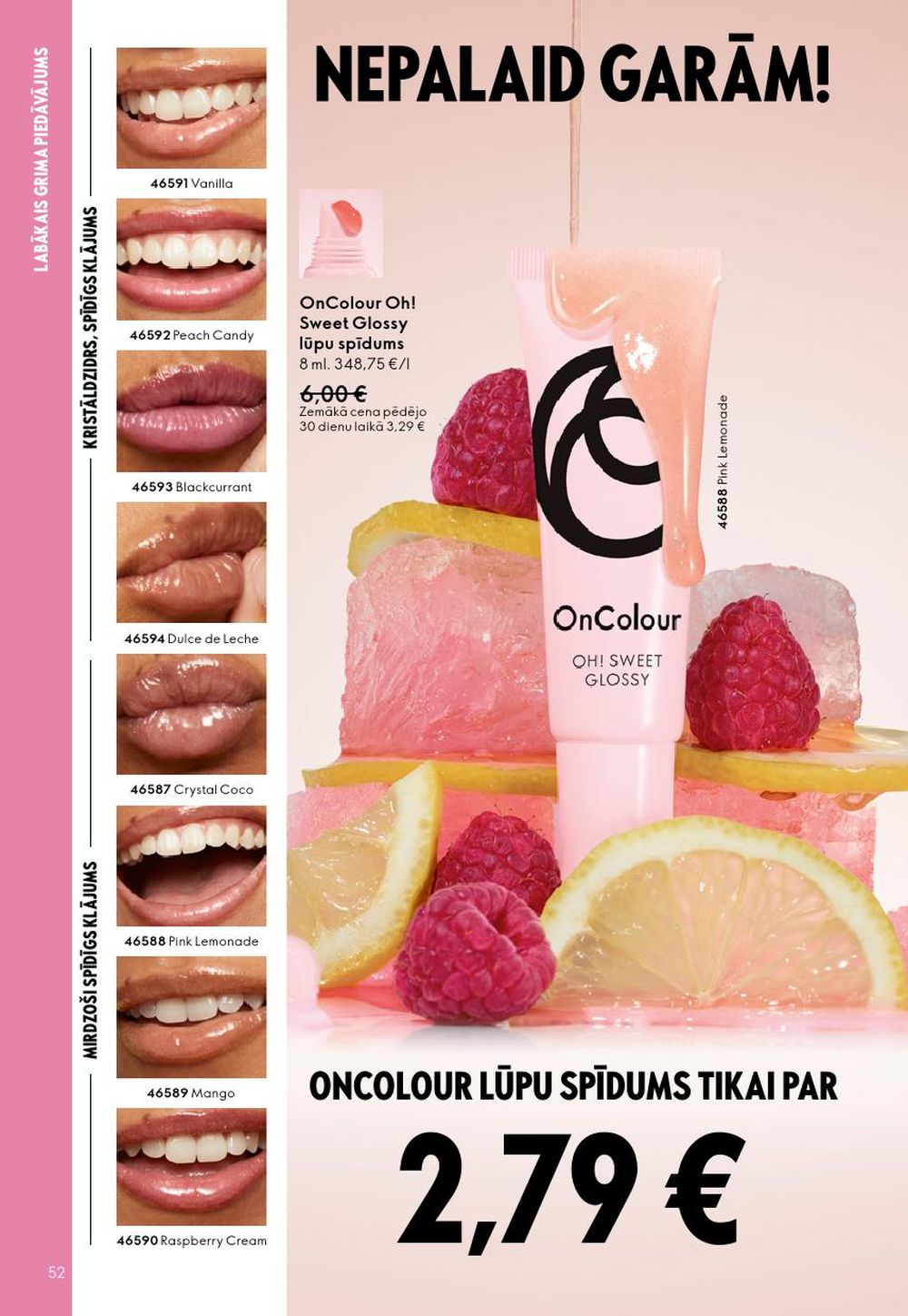 oriflame - ORIFLAME - Katalogs 14 (08.10.2025 - 28.10.2025) - page: 52 oriflame - ORIFLAME - Katalogs 14 (08.10.2025 - 28.10.2025) - page: 52