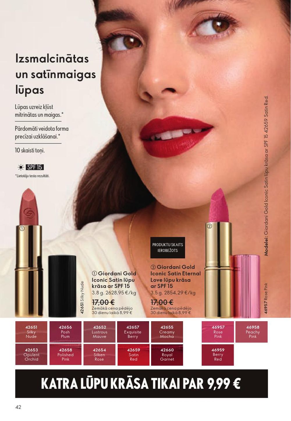 oriflame - ORIFLAME - Katalogs 15 (29.10.2025 - 18.11.2025) - page: 42
