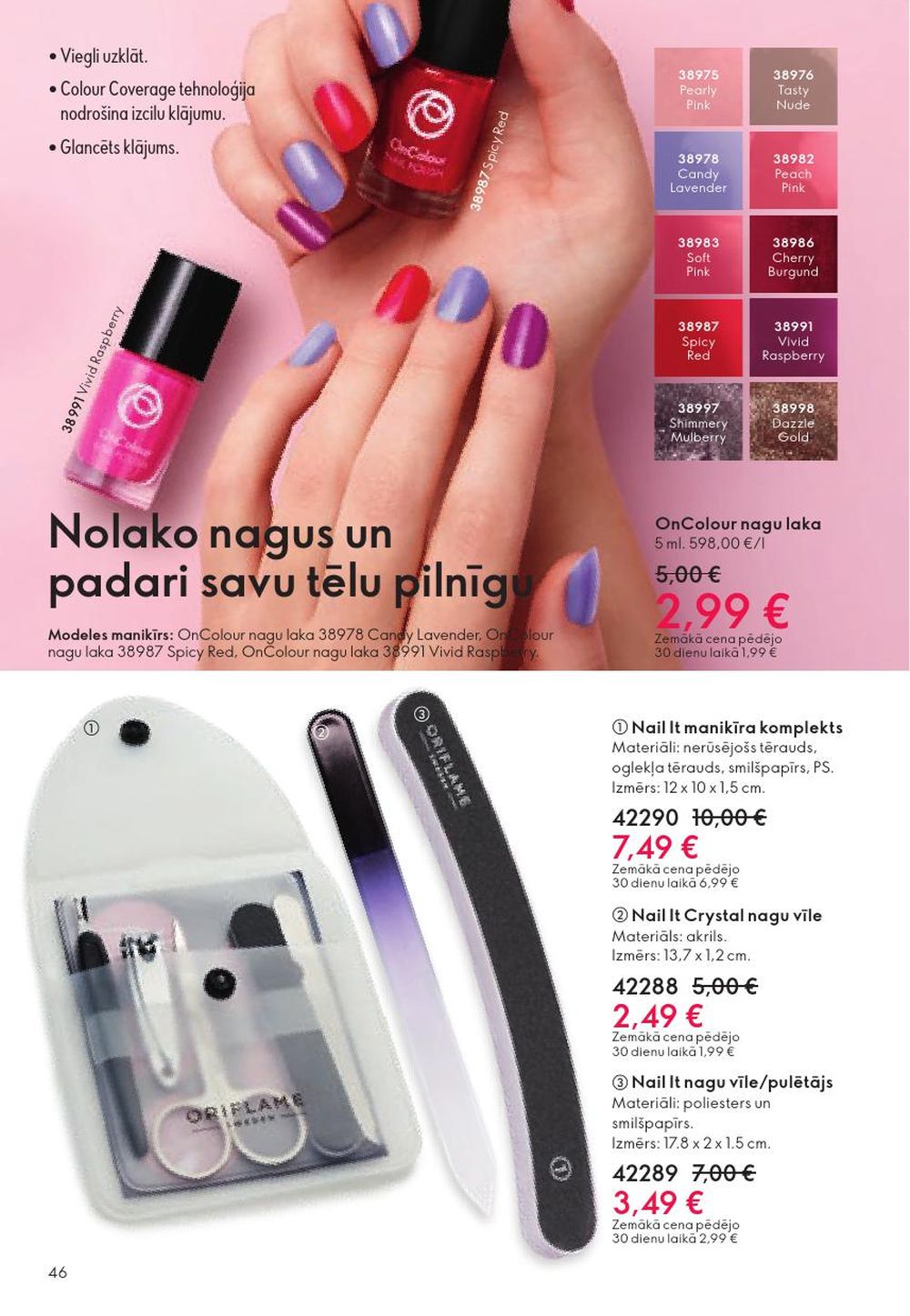 oriflame - ORIFLAME - Katalogs 15 (29.10.2025 - 18.11.2025) - page: 46
