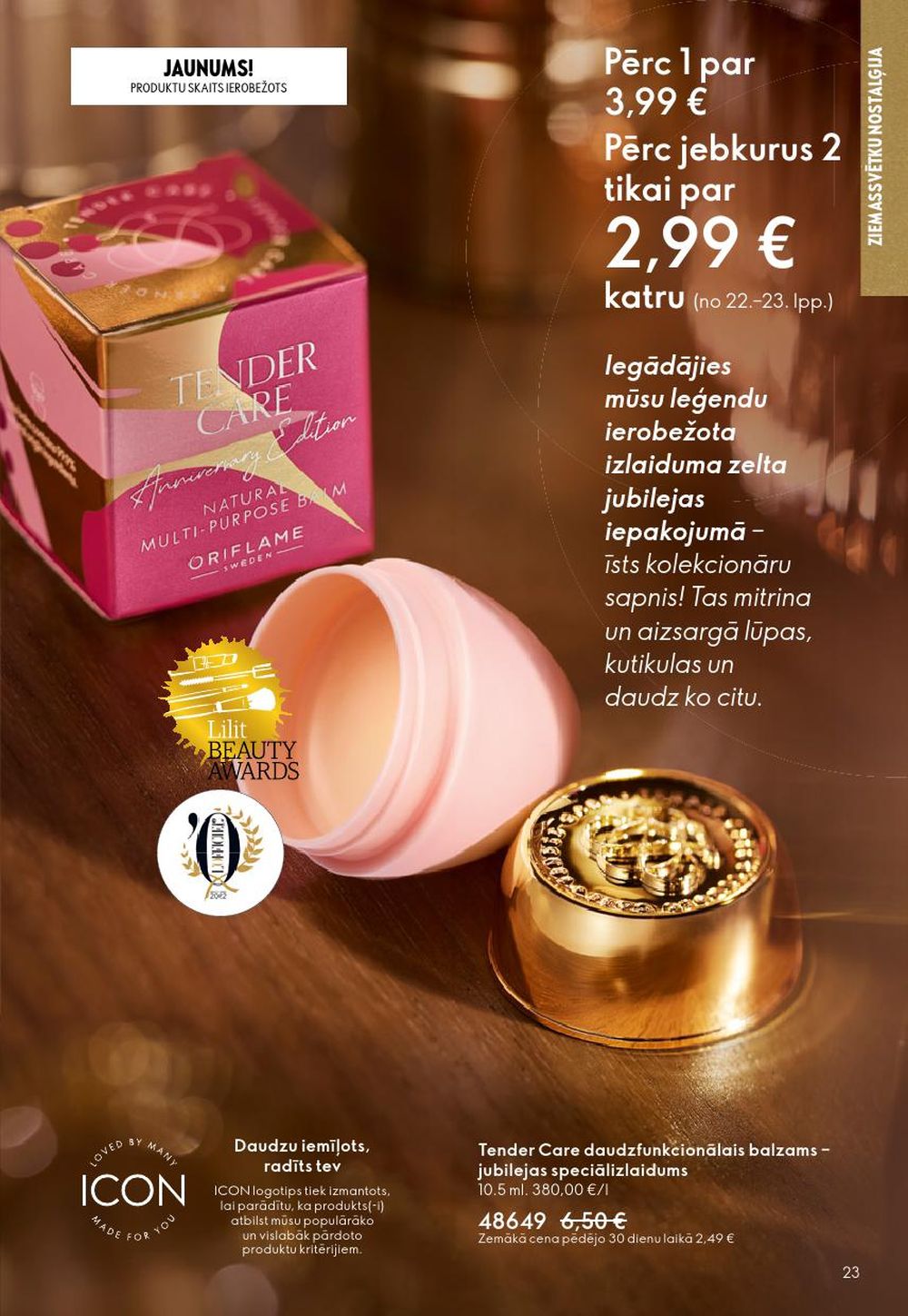 oriflame - ORIFLAME - Katalogs 16 (19.11.2025 - 09.12.2025) - page: 23